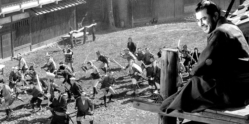 Image from Akira Kurosawa film Yojimbo